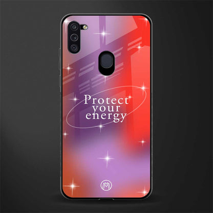 protect your energy glass case for samsung galaxy m11 image
