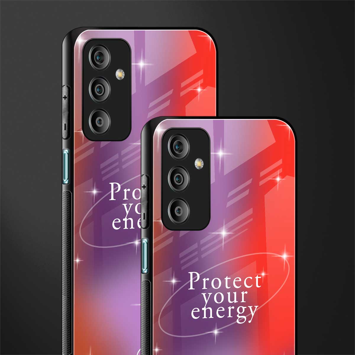 protect your energy back phone cover | glass case for samsung galaxy f23 5g