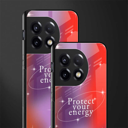 protect your energy back phone cover | glass case for oneplus 11r