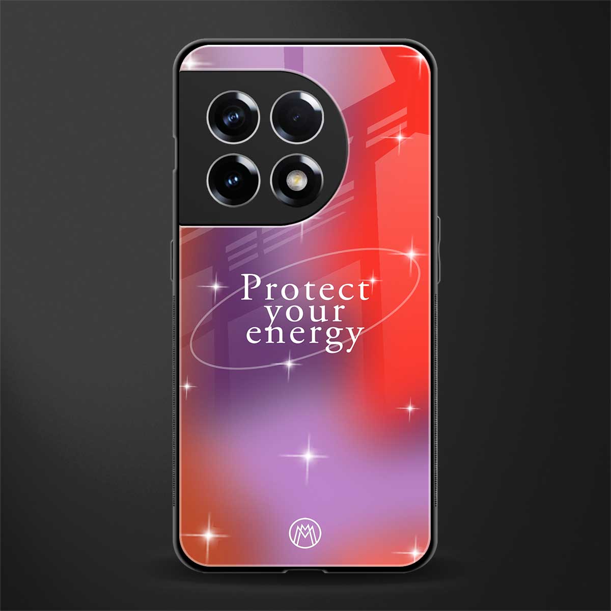 protect your energy back phone cover | glass case for oneplus 11r