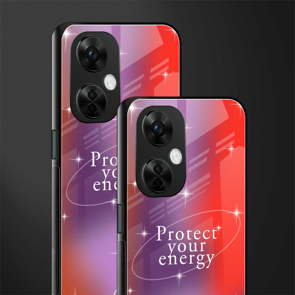 protect your energy back phone cover | glass case for oneplus nord ce 3 lite