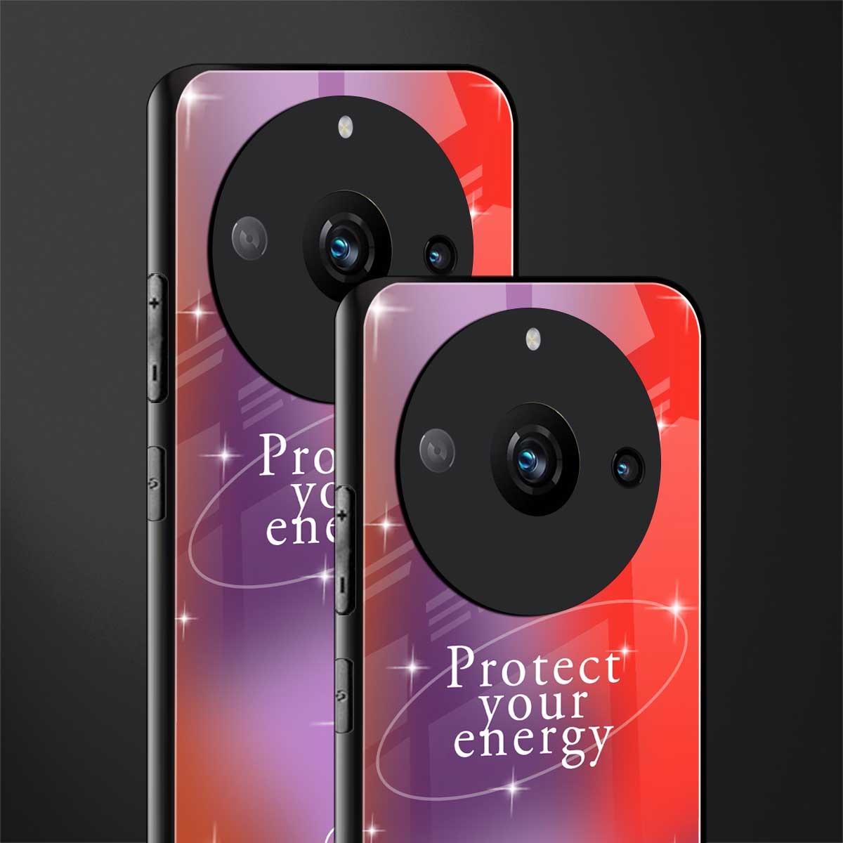 protect your energy back phone cover | glass case for realme 11 pro 5g