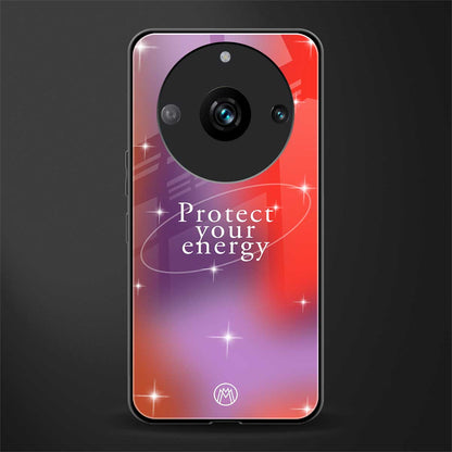 protect your energy back phone cover | glass case for realme 11 pro 5g