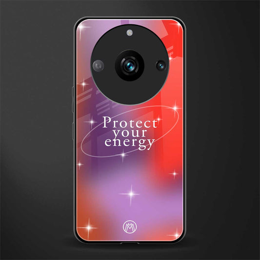 protect your energy back phone cover | glass case for realme 11 pro 5g