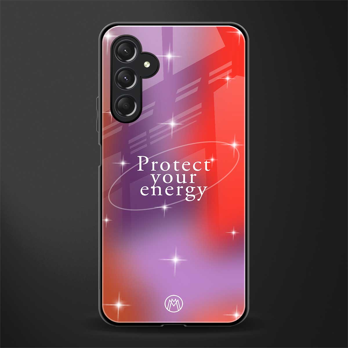 protect your energy back phone cover | glass case for samsun galaxy a24 4g