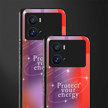 protect your energy back phone cover | glass case for iQOO 9 Pro