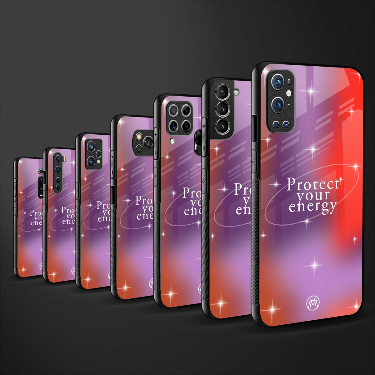 protect your energy back phone cover | glass case for oppo f21 pro 4g