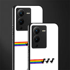 proud dinosaurs back phone cover | glass case for vivo v25 pro 5g