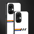 proud dinosaurs back phone cover | glass case for oneplus nord ce 3 lite