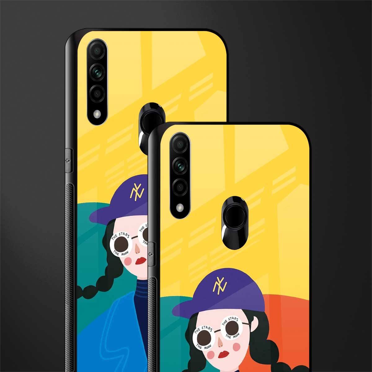 psychedelic chic glass case for oppo a31 image-2
