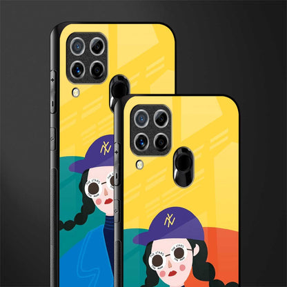 psychedelic chic glass case for realme c15 image-2