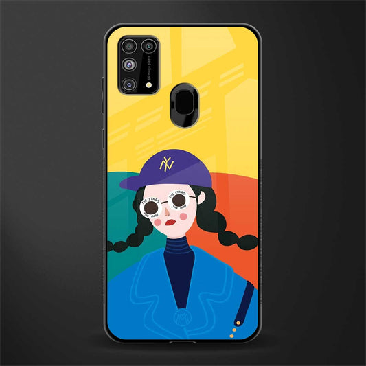 psychedelic chic glass case for samsung galaxy m31 prime edition image