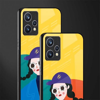psychedelic chic glass case for realme 9 pro plus 5g image-2