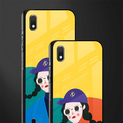 psychedelic chic glass case for samsung galaxy a10 image-2
