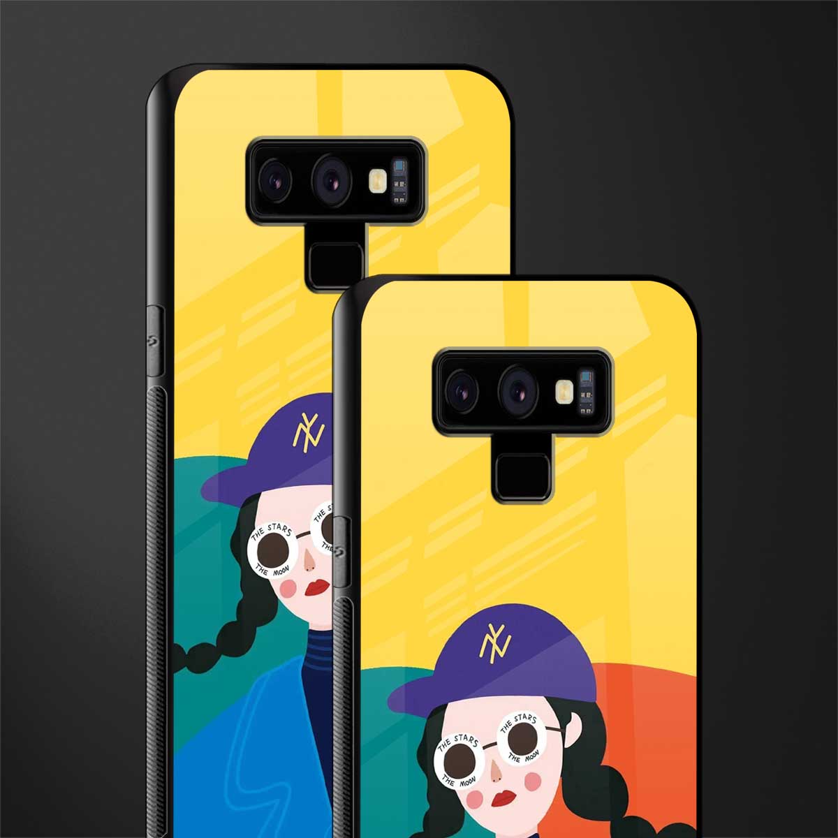 psychedelic chic glass case for samsung galaxy note 9 image-2