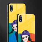 psychedelic chic glass case for vivo y91i image-2