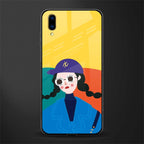 psychedelic chic glass case for vivo v11 pro image