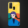 psychedelic chic glass case for vivo y30 image