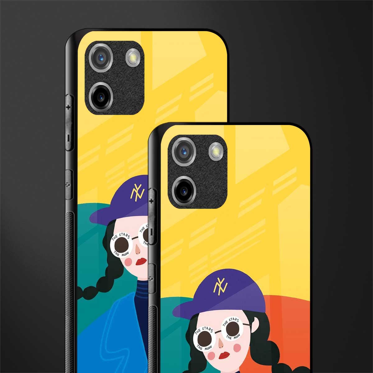 psychedelic chic glass case for realme c11 image-2