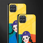 psychedelic chic glass case for oppo f17 image-2