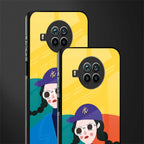 psychedelic chic glass case for mi 10i image-2