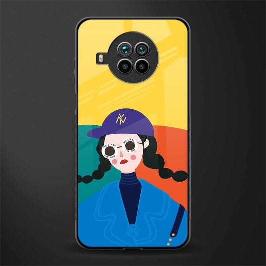psychedelic chic glass case for mi 10i image