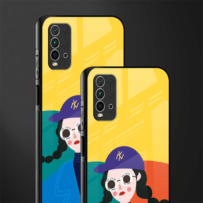 psychedelic chic glass case for redmi 9 power image-2