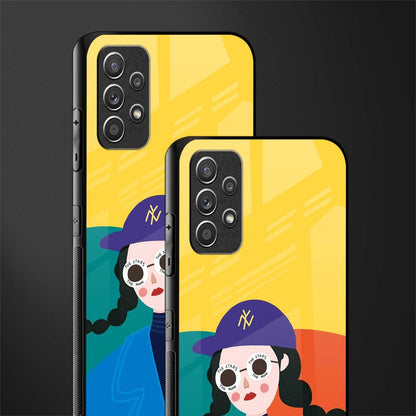 psychedelic chic glass case for samsung galaxy a32 4g image-2