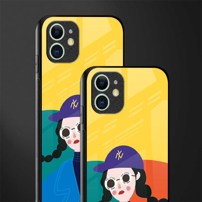 psychedelic chic glass case for iphone 11 image-2