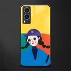psychedelic chic glass case for vivo v21e 5g image