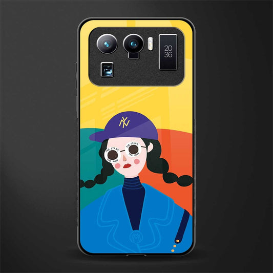 psychedelic chic glass case for mi 11 ultra 5g image