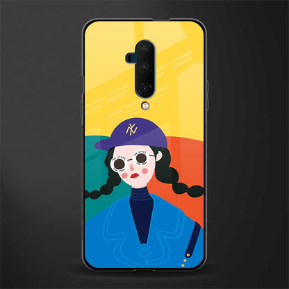 psychedelic chic glass case for oneplus 7t pro image