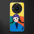 psychedelic chic back phone cover | glass case for realme 11 pro 5g