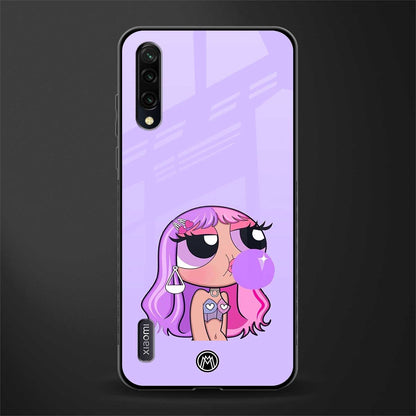purple chic powerpuff girls glass case for mi a3 redmi a3 image