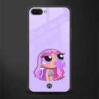 purple chic powerpuff girls glass case for realme c1 image
