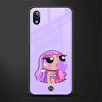 purple chic powerpuff girls glass case for vivo y91i image