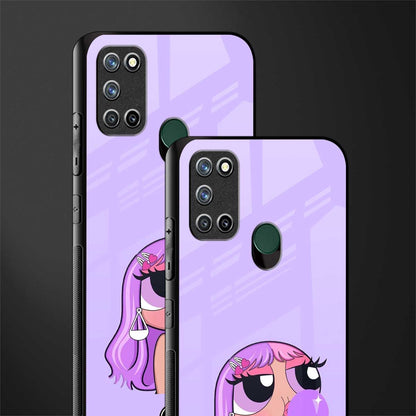 purple chic powerpuff girls glass case for realme 7i image-2