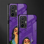 purple smoke glass case for mi 11t pro 5g image-2