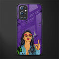 purple smoke glass case for oneplus 9 pro image