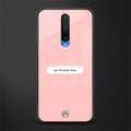 put the phone down glass case for poco x2 image