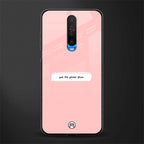 put the phone down glass case for poco x2 image