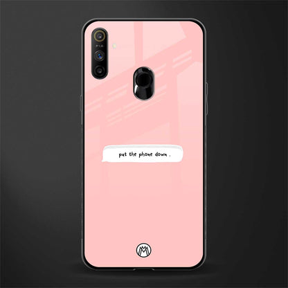 put the phone down glass case for realme narzo 20a image