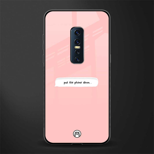 put the phone down glass case for vivo v17 pro image