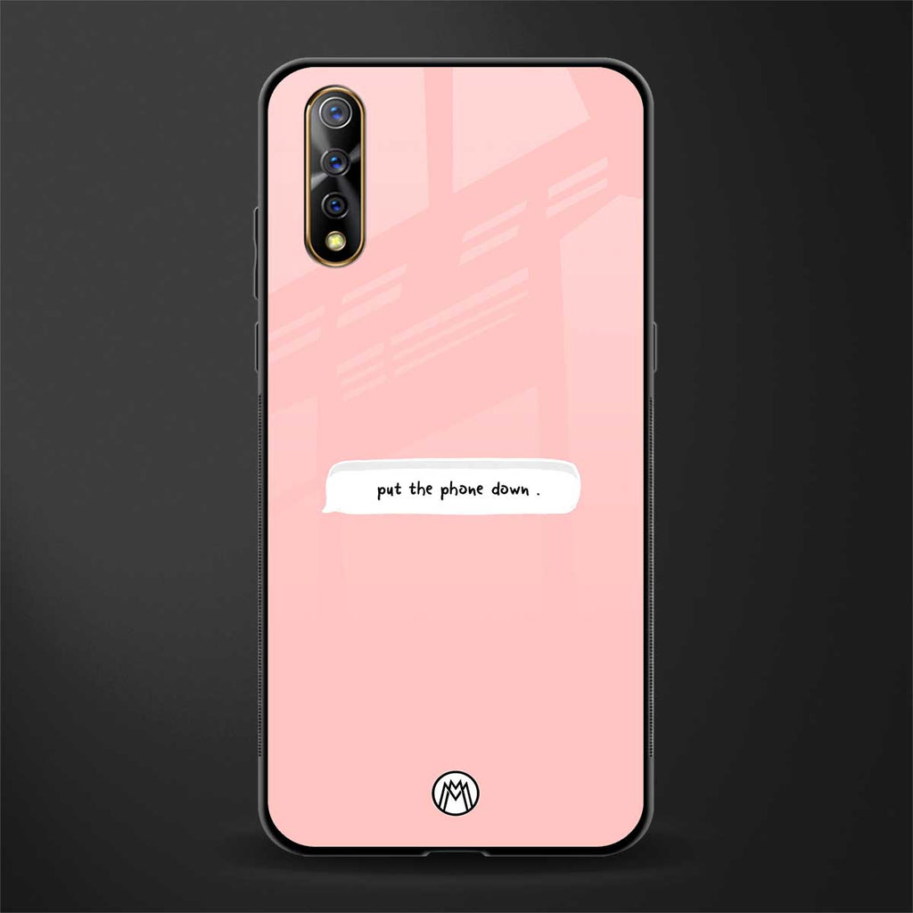 put the phone down glass case for vivo z1x image