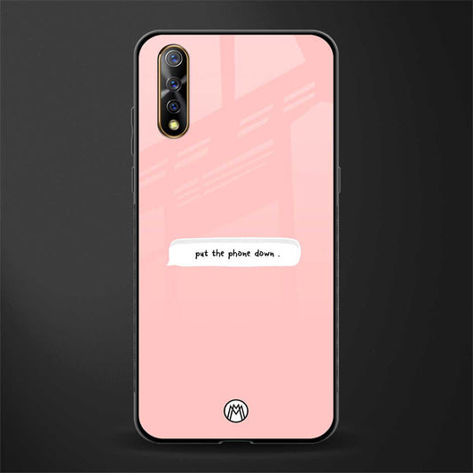 put the phone down glass case for vivo z1x image