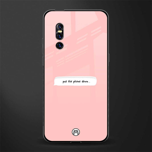 put the phone down glass case for vivo v15 pro image