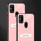 put the phone down glass case for samsung galaxy f41 image-2