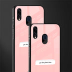 put the phone down glass case for samsung galaxy a20 image-2