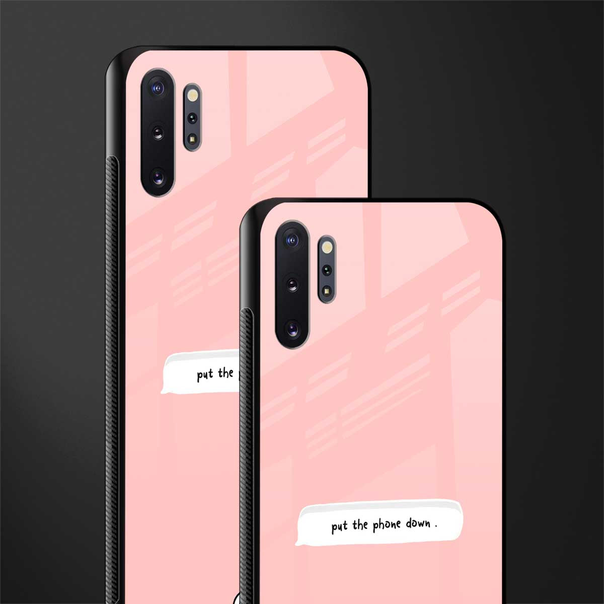 put the phone down glass case for samsung galaxy note 10 plus image-2