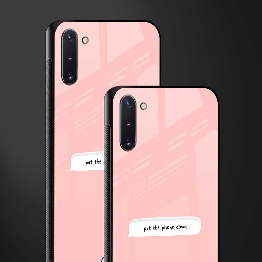 put the phone down glass case for samsung galaxy note 10 image-2